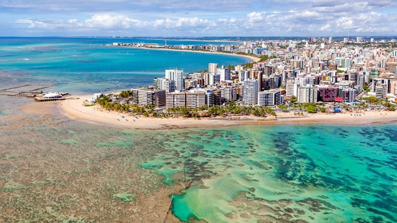 O Melhor De Maceio - Edf Time Aparthotel Ngoại thất bức ảnh